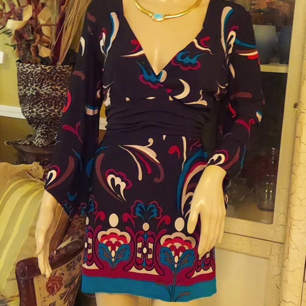 Bright color's tunic